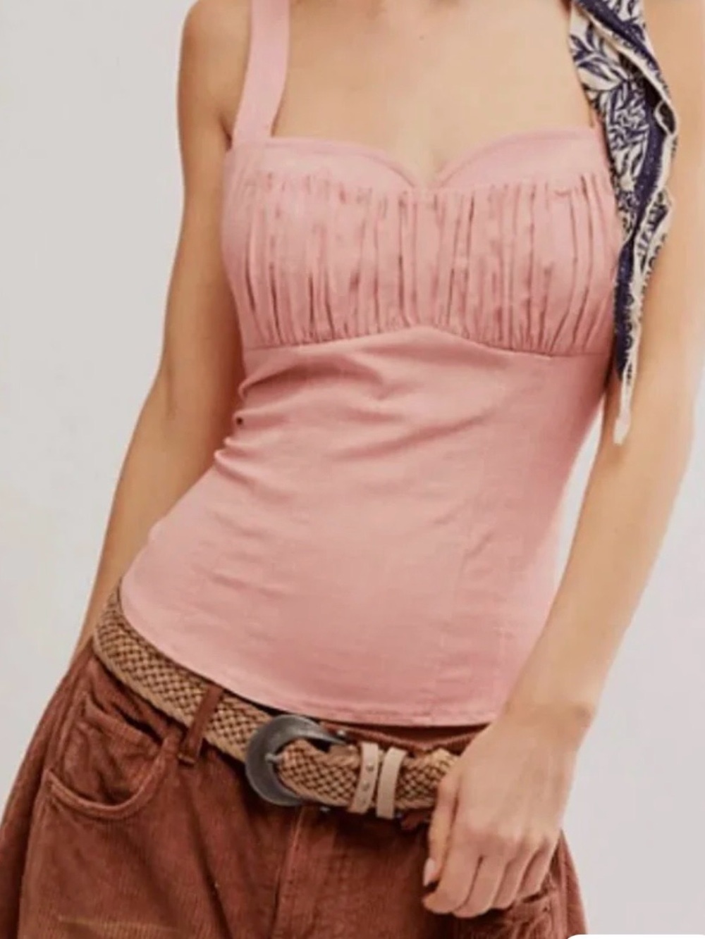 NWT Free People Sasha Corset Top
